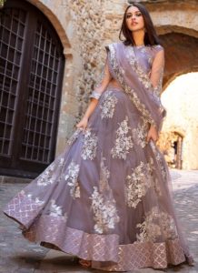 Lightweight Embroidery lehnga design