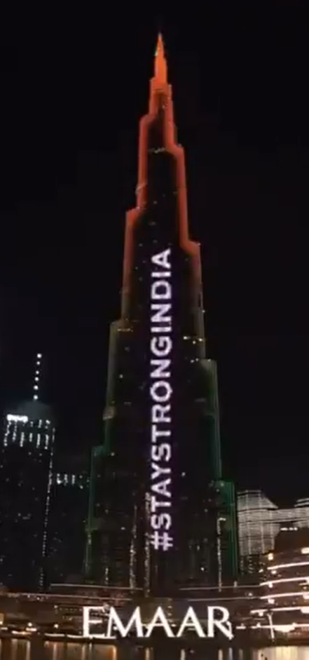 burj khalifa covid-19