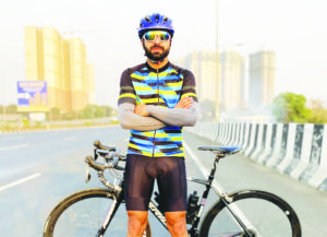 आदिल तेली ने विश्व रिकॉर्ड के लिए 3600 किमी