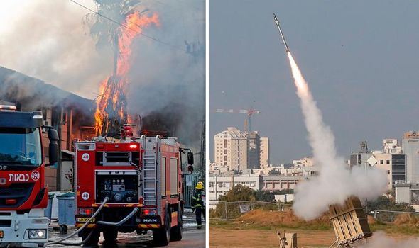 Israel Strikes Gaza After Hamas Rocket