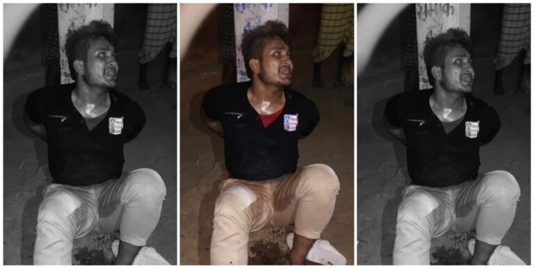 भारत में मुसलमान होने के कारण पीटा गया और अपमानित किया गया